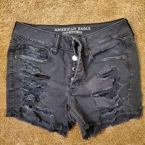 Cutoff Jean Shorts